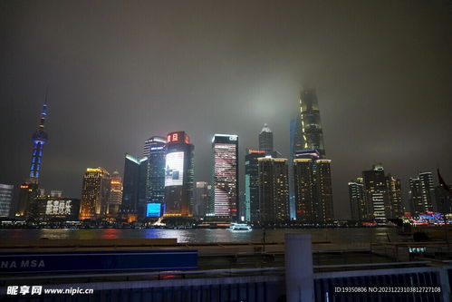 上海外灘夜景攝影圖